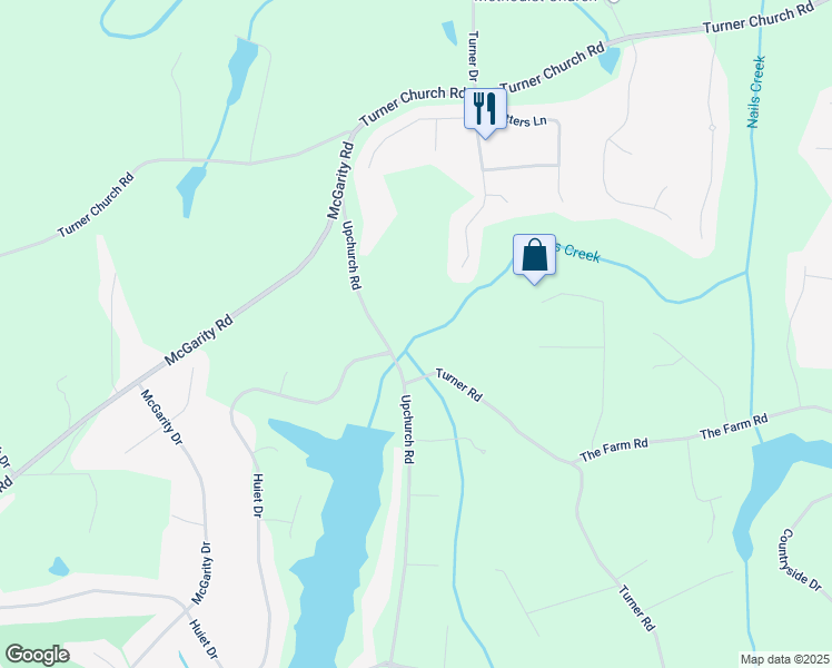 map of restaurants, bars, coffee shops, grocery stores, and more near 178 Haverling Pass in Henry County
