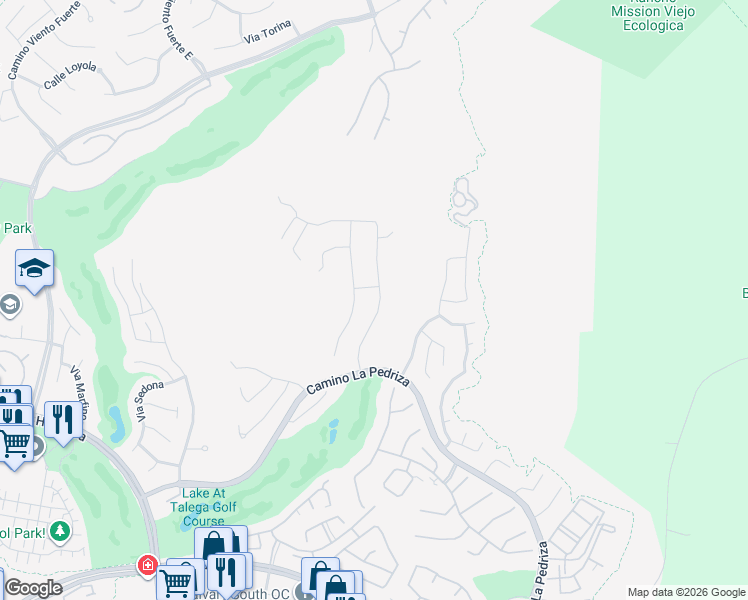 map of restaurants, bars, coffee shops, grocery stores, and more near 21 Calle Vista Del Sol in San Clemente