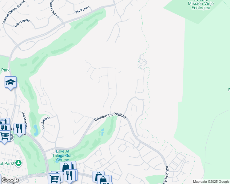 map of restaurants, bars, coffee shops, grocery stores, and more near 21 Calle Vista Del Sol in San Clemente