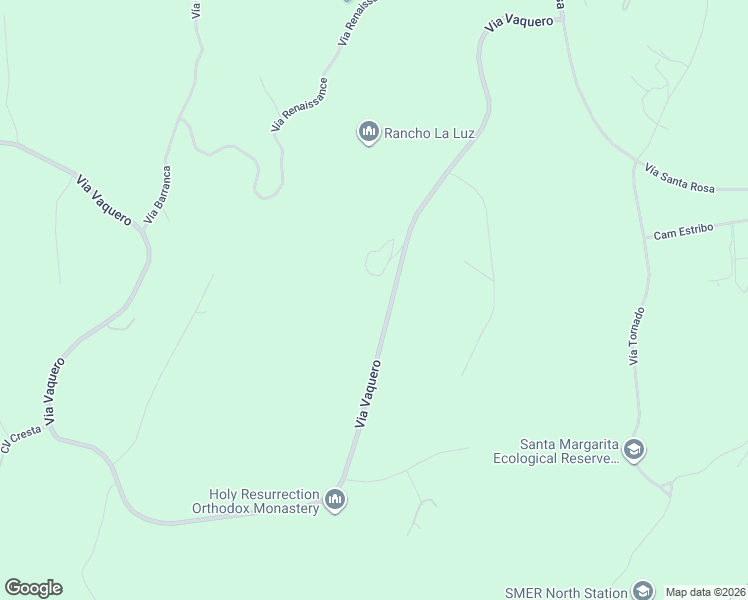 map of restaurants, bars, coffee shops, grocery stores, and more near 49275 Via Vaquero in Temecula