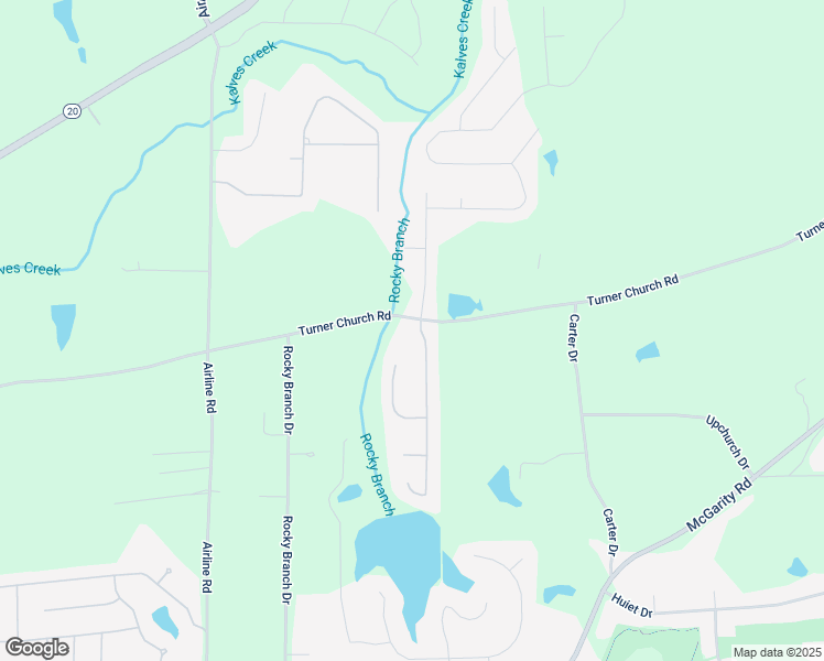 map of restaurants, bars, coffee shops, grocery stores, and more near 100 Ruby Lane in McDonough