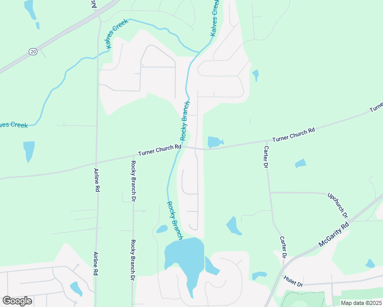 map of restaurants, bars, coffee shops, grocery stores, and more near 100 Ruby Lane in McDonough