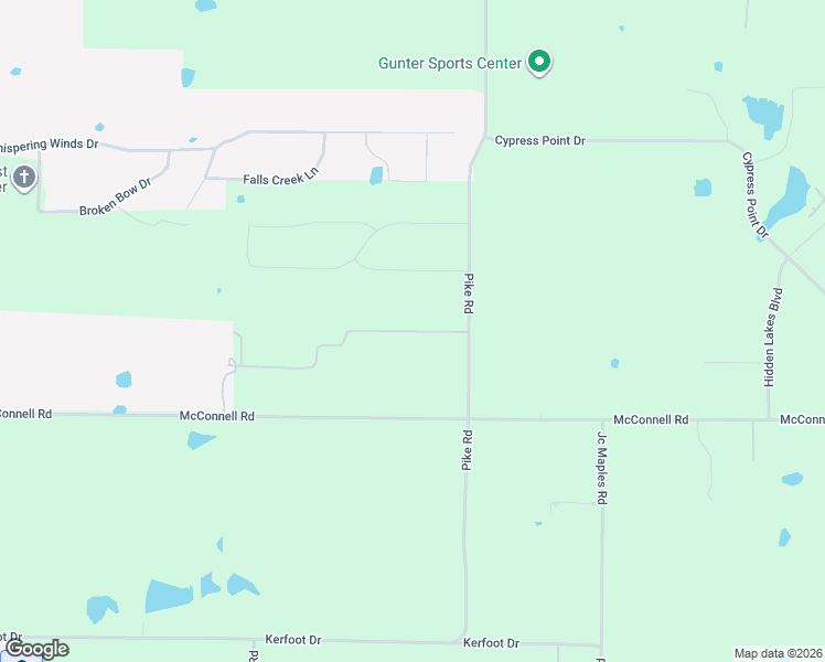 map of restaurants, bars, coffee shops, grocery stores, and more near 298 La Buena Vida Drive in Grayson County