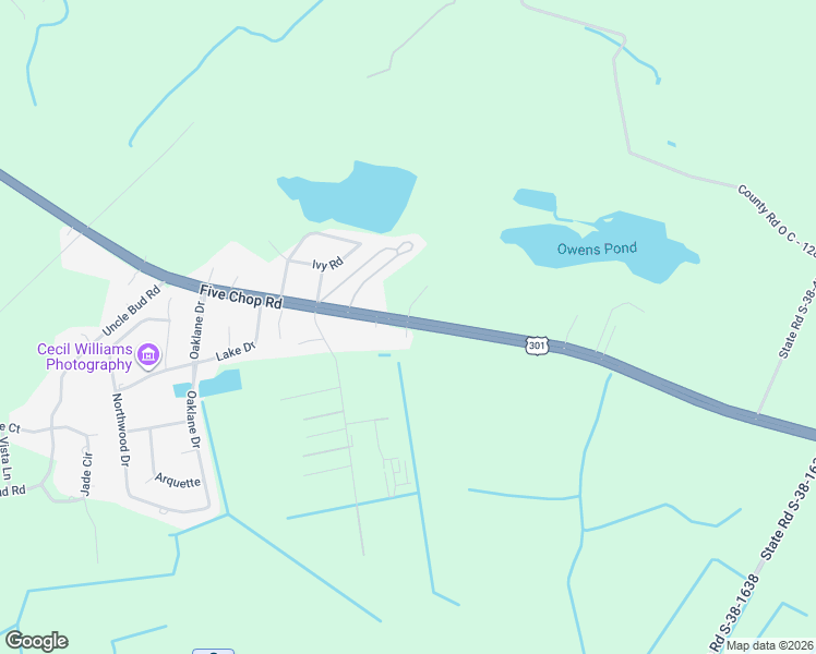 map of restaurants, bars, coffee shops, grocery stores, and more near 2191 Five Chop Road in Orangeburg