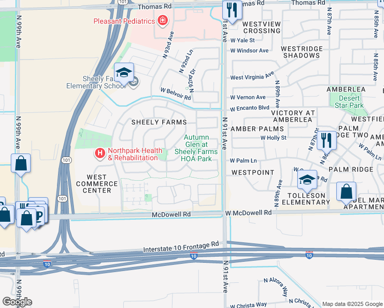 1942 North 92nd Drive Phoenix Az Walk Score
