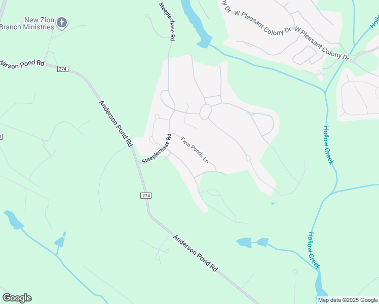 map of restaurants, bars, coffee shops, grocery stores, and more near 169 Twin Ponds Lane in Aiken