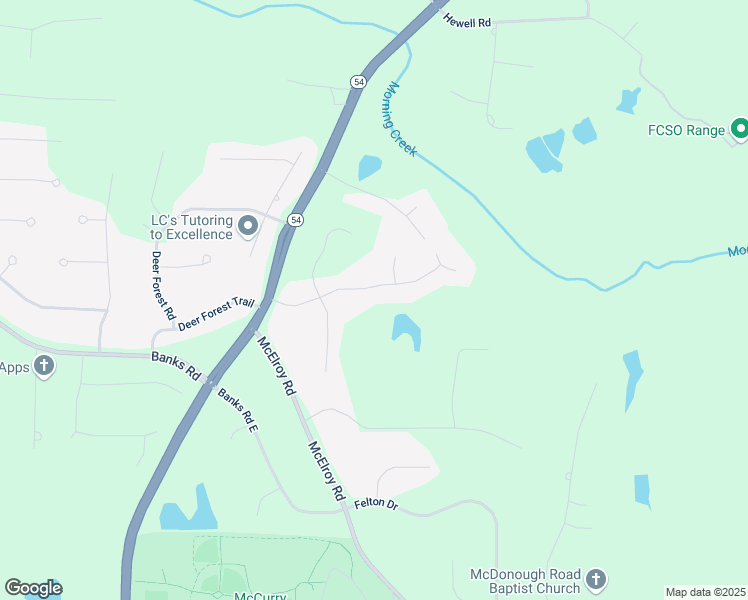 map of restaurants, bars, coffee shops, grocery stores, and more near 175 Oak Manor in Fayetteville