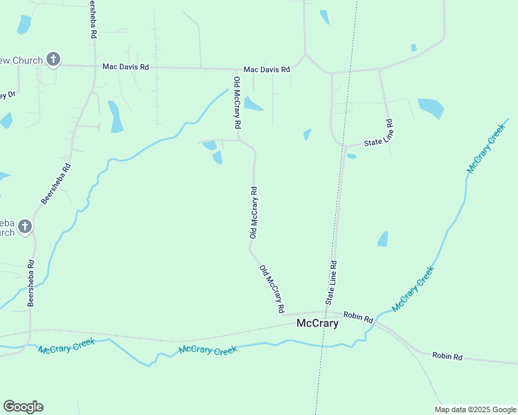 map of restaurants, bars, coffee shops, grocery stores, and more near 535 Old McCrary Road in Columbus