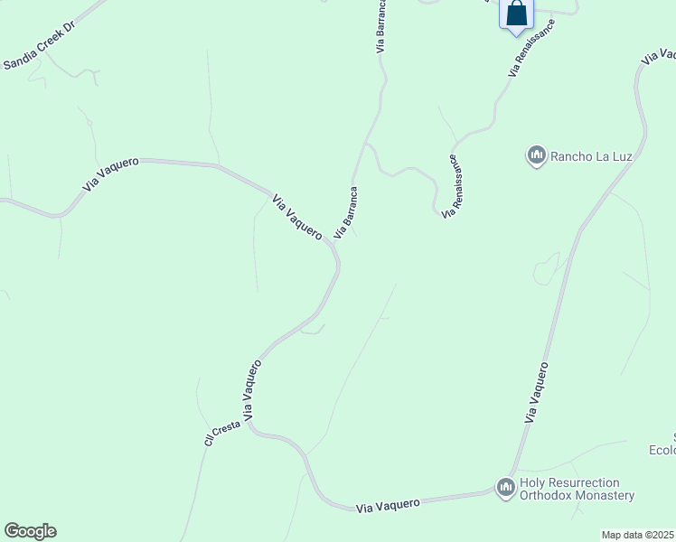 map of restaurants, bars, coffee shops, grocery stores, and more near Via Vaquero in Temecula