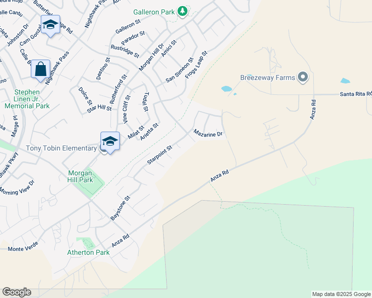 map of restaurants, bars, coffee shops, grocery stores, and more near 45158 Sagewind Court in Temecula