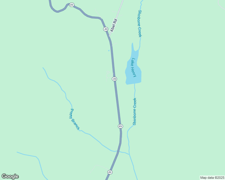 map of restaurants, bars, coffee shops, grocery stores, and more near 72741 Alabama 49 in Delta