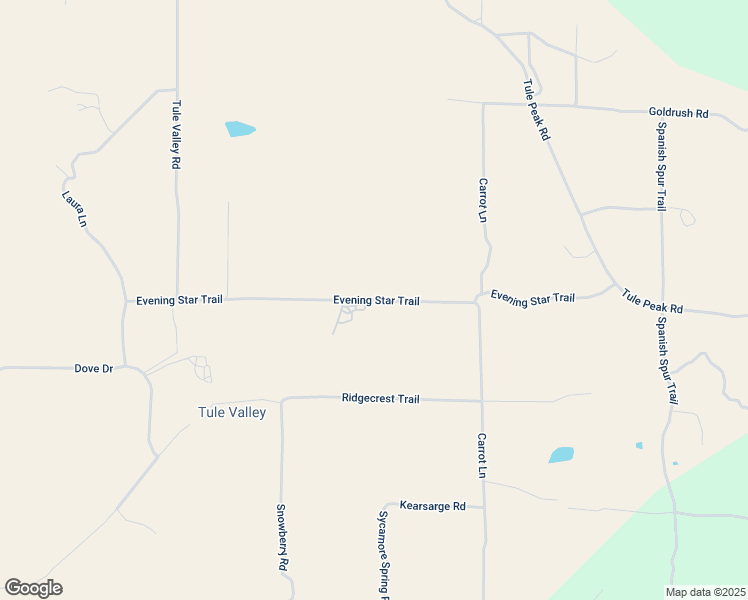 map of restaurants, bars, coffee shops, grocery stores, and more near Evening Star Trail in Riverside County
