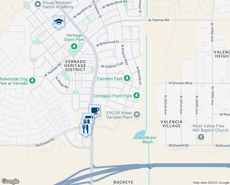 20538 West Park Meadows Drive Buckeye Az Walk Score