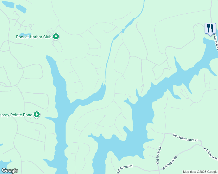 map of restaurants, bars, coffee shops, grocery stores, and more near 2541 Club Drive in Greensboro