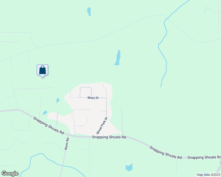map of restaurants, bars, coffee shops, grocery stores, and more near 170 Shoal Park Drive in McDonough