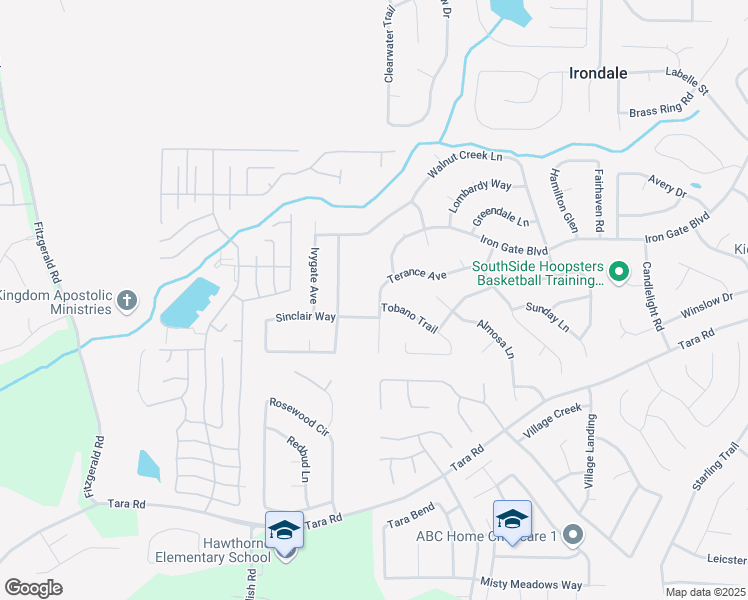 map of restaurants, bars, coffee shops, grocery stores, and more near 914 Terance Avenue in Jonesboro