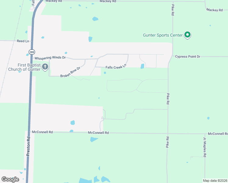 map of restaurants, bars, coffee shops, grocery stores, and more near 109 Arrowhead Drive in Gunter