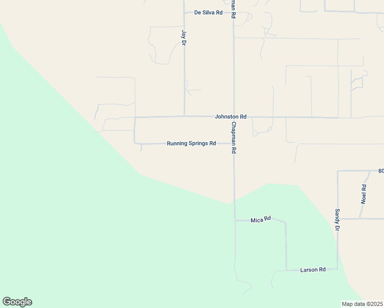map of restaurants, bars, coffee shops, grocery stores, and more near 57775 Running Springs Road in Anza