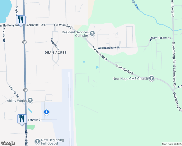 map of restaurants, bars, coffee shops, grocery stores, and more near 360 Hargrove Circle in Columbus