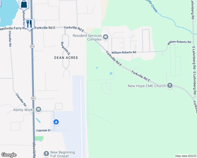 map of restaurants, bars, coffee shops, grocery stores, and more near 360 Hargrove Road in Columbus