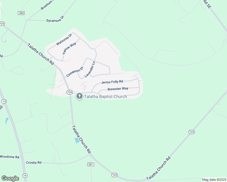 map of restaurants, bars, coffee shops, grocery stores, and more near 172 Brewster Way in Aiken