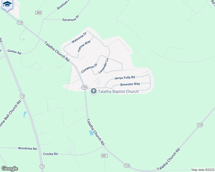 map of restaurants, bars, coffee shops, grocery stores, and more near 306 Jerrys Folly Road in Aiken
