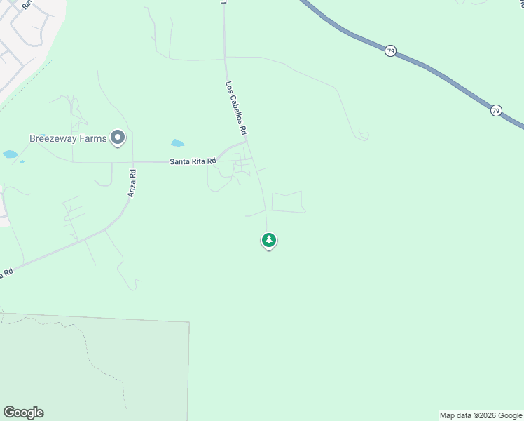 map of restaurants, bars, coffee shops, grocery stores, and more near Vía Riata in Riverside County