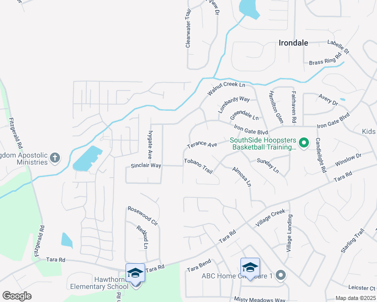 map of restaurants, bars, coffee shops, grocery stores, and more near 937 Terance Avenue in Jonesboro