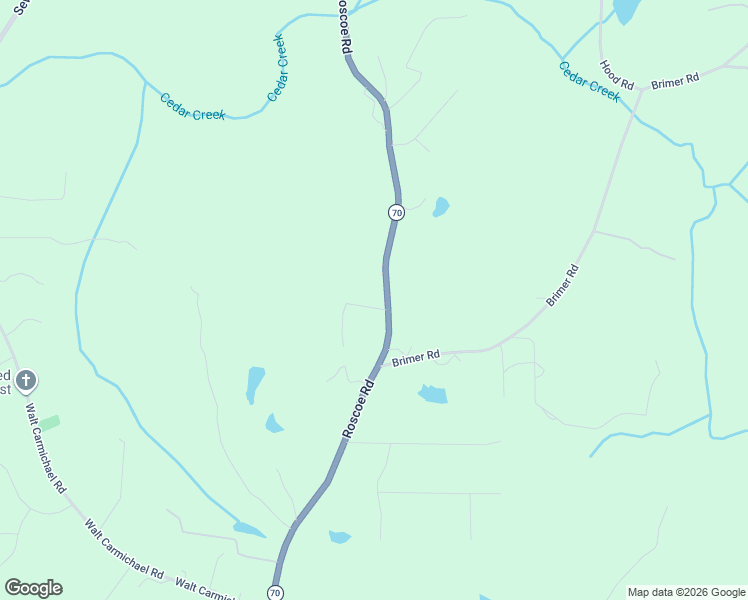 map of restaurants, bars, coffee shops, grocery stores, and more near 2950 Roscoe Road in Newnan