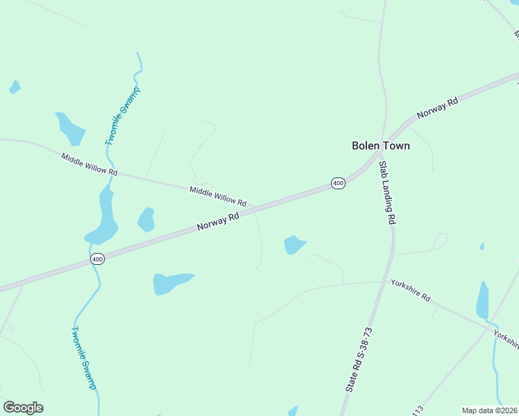 map of restaurants, bars, coffee shops, grocery stores, and more near Norway Road in Orangeburg