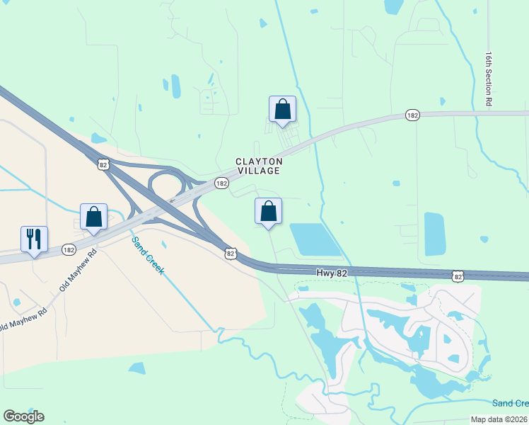 map of restaurants, bars, coffee shops, grocery stores, and more near 1214 Ruth Road in Starkville