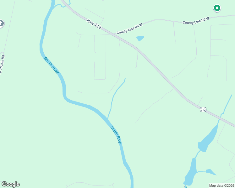 map of restaurants, bars, coffee shops, grocery stores, and more near 205 White Birch Drive in Covington