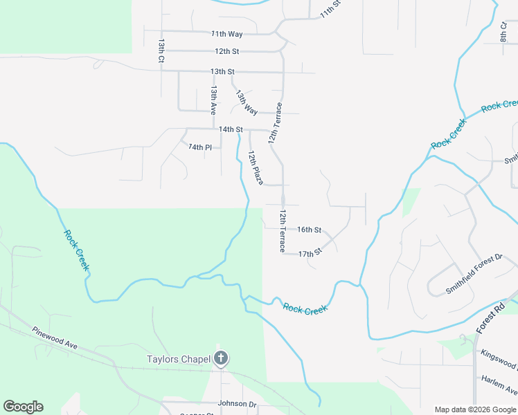 map of restaurants, bars, coffee shops, grocery stores, and more near 1224 15th Street in Pleasant Grove
