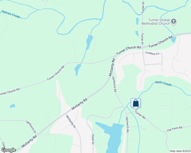 map of restaurants, bars, coffee shops, grocery stores, and more near 2360 Turner Church Road in McDonough