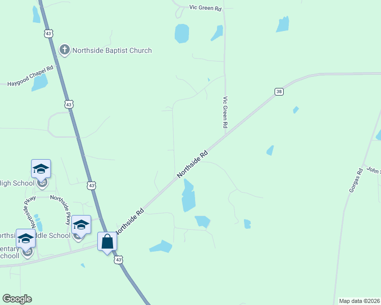 map of restaurants, bars, coffee shops, grocery stores, and more near 12701 Northside Road in Northport
