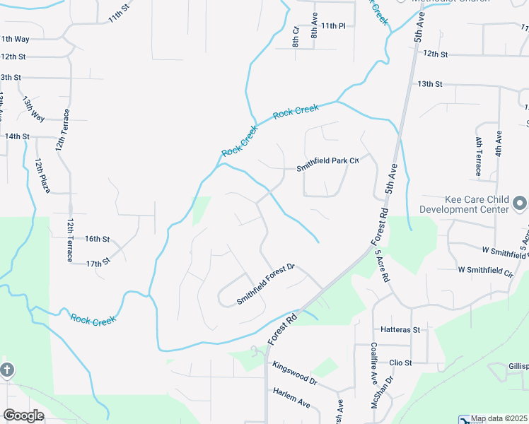 map of restaurants, bars, coffee shops, grocery stores, and more near 1433 Smithfield Forest Lane in Pleasant Grove