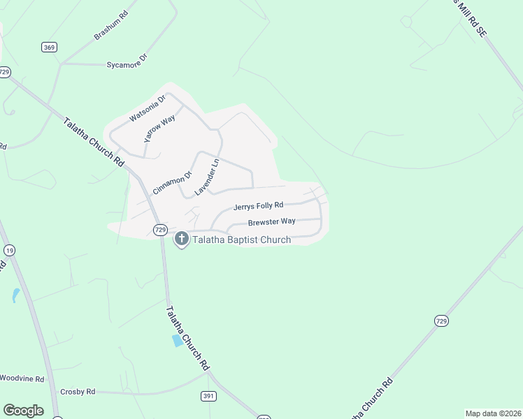 map of restaurants, bars, coffee shops, grocery stores, and more near 412 Jerrys Folly Road in Aiken