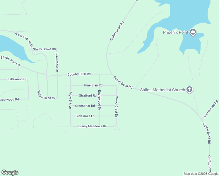 map of restaurants, bars, coffee shops, grocery stores, and more near 75 Pine Glen Road in Talladega