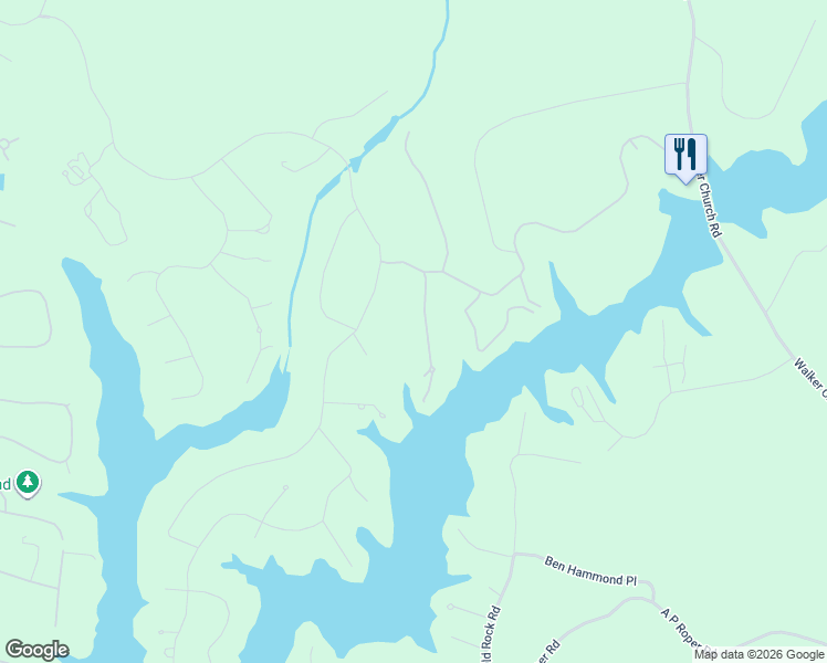map of restaurants, bars, coffee shops, grocery stores, and more near 1041 Shoal Creek Court in Greensboro