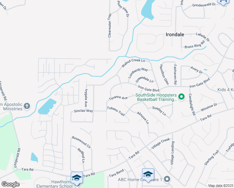 map of restaurants, bars, coffee shops, grocery stores, and more near 968 Terance Avenue in Jonesboro