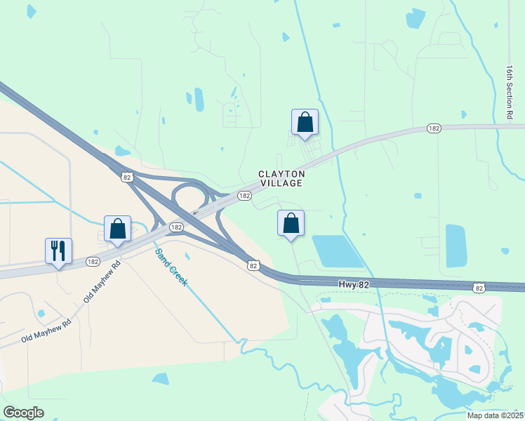 map of restaurants, bars, coffee shops, grocery stores, and more near 1201 Ruth Road in Starkville