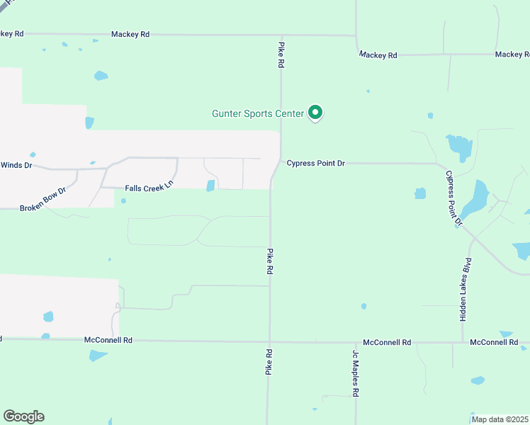map of restaurants, bars, coffee shops, grocery stores, and more near 699 Pike Road in Gunter