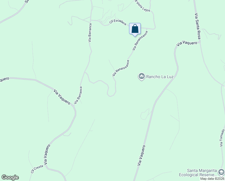 map of restaurants, bars, coffee shops, grocery stores, and more near 45055 Via Renaissance in Temecula
