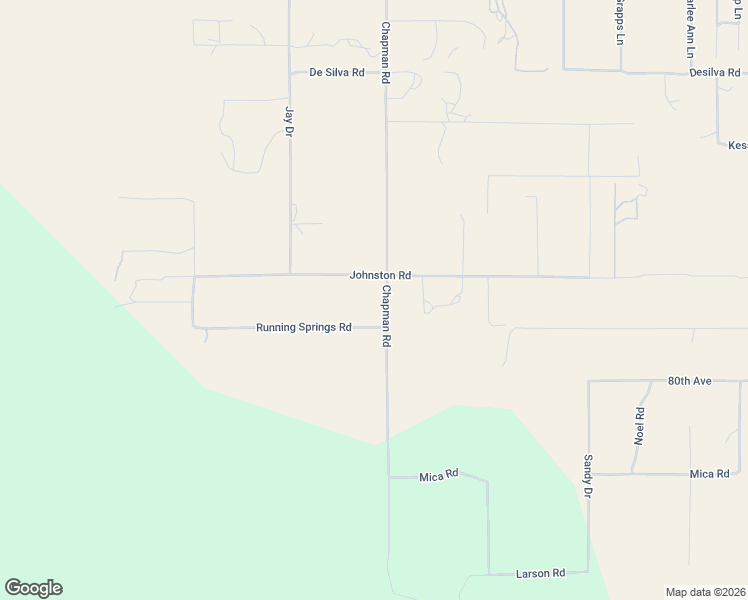 map of restaurants, bars, coffee shops, grocery stores, and more near 44805 Chapman Road in Anza
