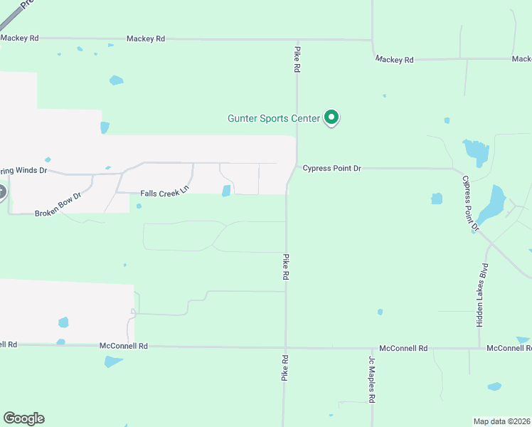 map of restaurants, bars, coffee shops, grocery stores, and more near 699 Pike Road in Gunter