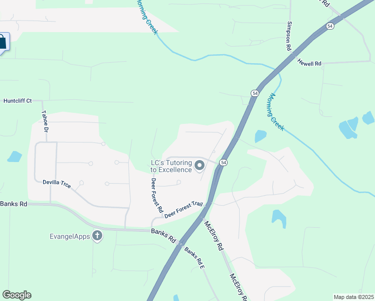 map of restaurants, bars, coffee shops, grocery stores, and more near 230 Deer Forest Road in Fayetteville