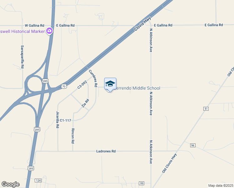 map of restaurants, bars, coffee shops, grocery stores, and more near 800 Marion Richards Road in Roswell