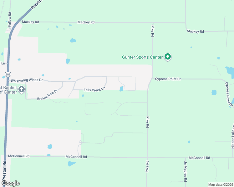 map of restaurants, bars, coffee shops, grocery stores, and more near 105 Beaver's Bend in Gunter