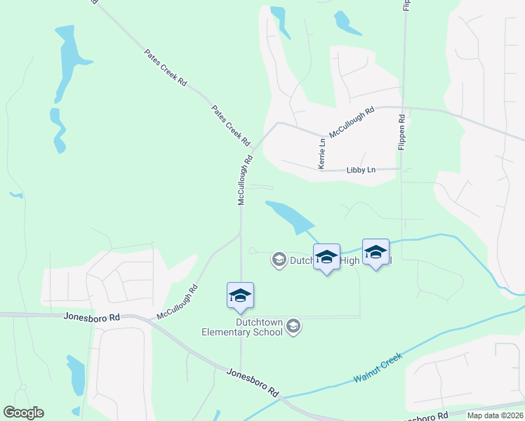 map of restaurants, bars, coffee shops, grocery stores, and more near 953 McCullough Road in Hampton