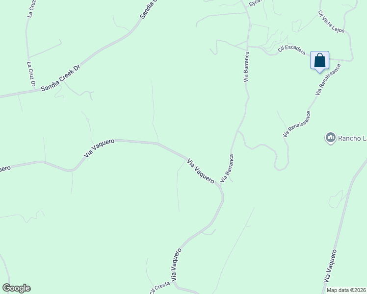 map of restaurants, bars, coffee shops, grocery stores, and more near 46930-47032 Via Vaquero Road in Temecula